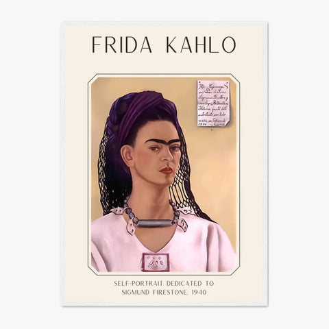 FRIDA KAHLO Self Portrait To Sigmund Firestone 1940