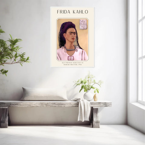 FRIDA KAHLO Self Portrait To Sigmund Firestone 1940