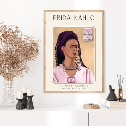 FRIDA KAHLO Self Portrait To Sigmund Firestone 1940