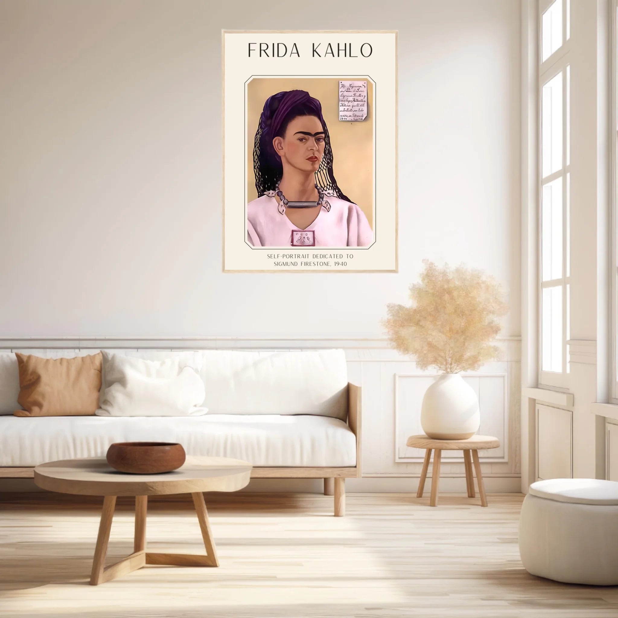 FRIDA KAHLO Self Portrait To Sigmund Firestone 1940