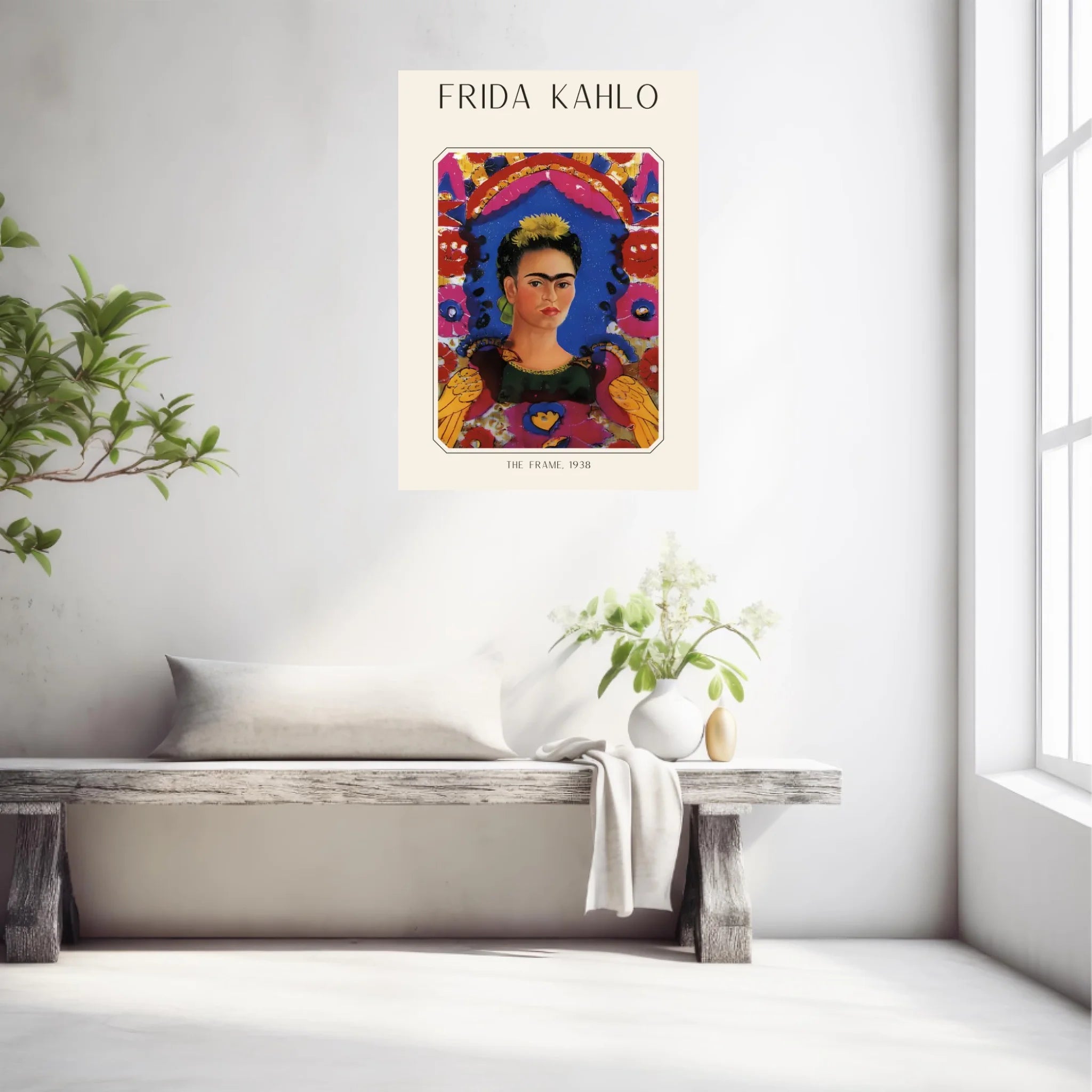 Affiche Frida Kahlo – The Frame 1938