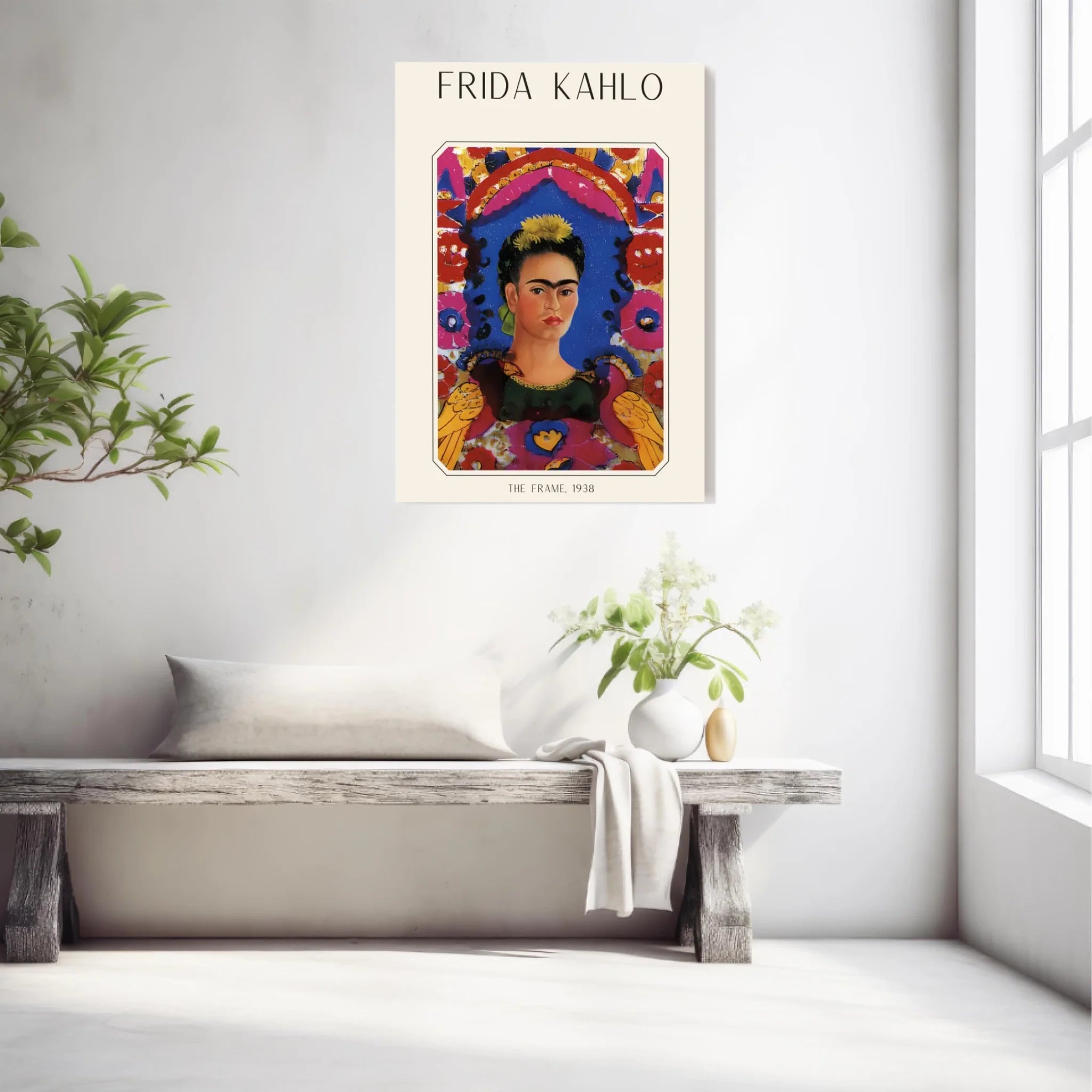 Affiche Frida Kahlo – The Frame 1938
