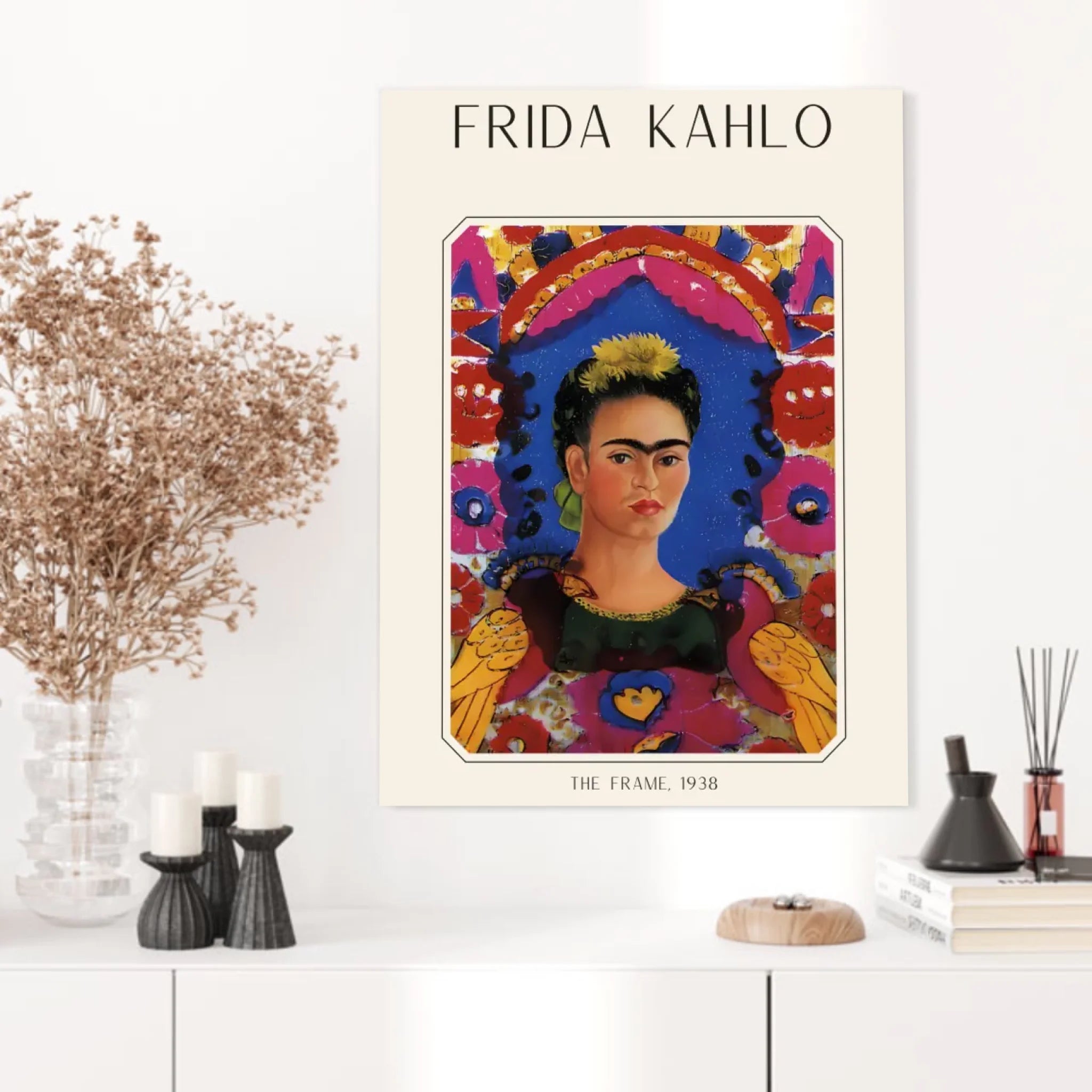 Affiche Frida Kahlo – The Frame 1938