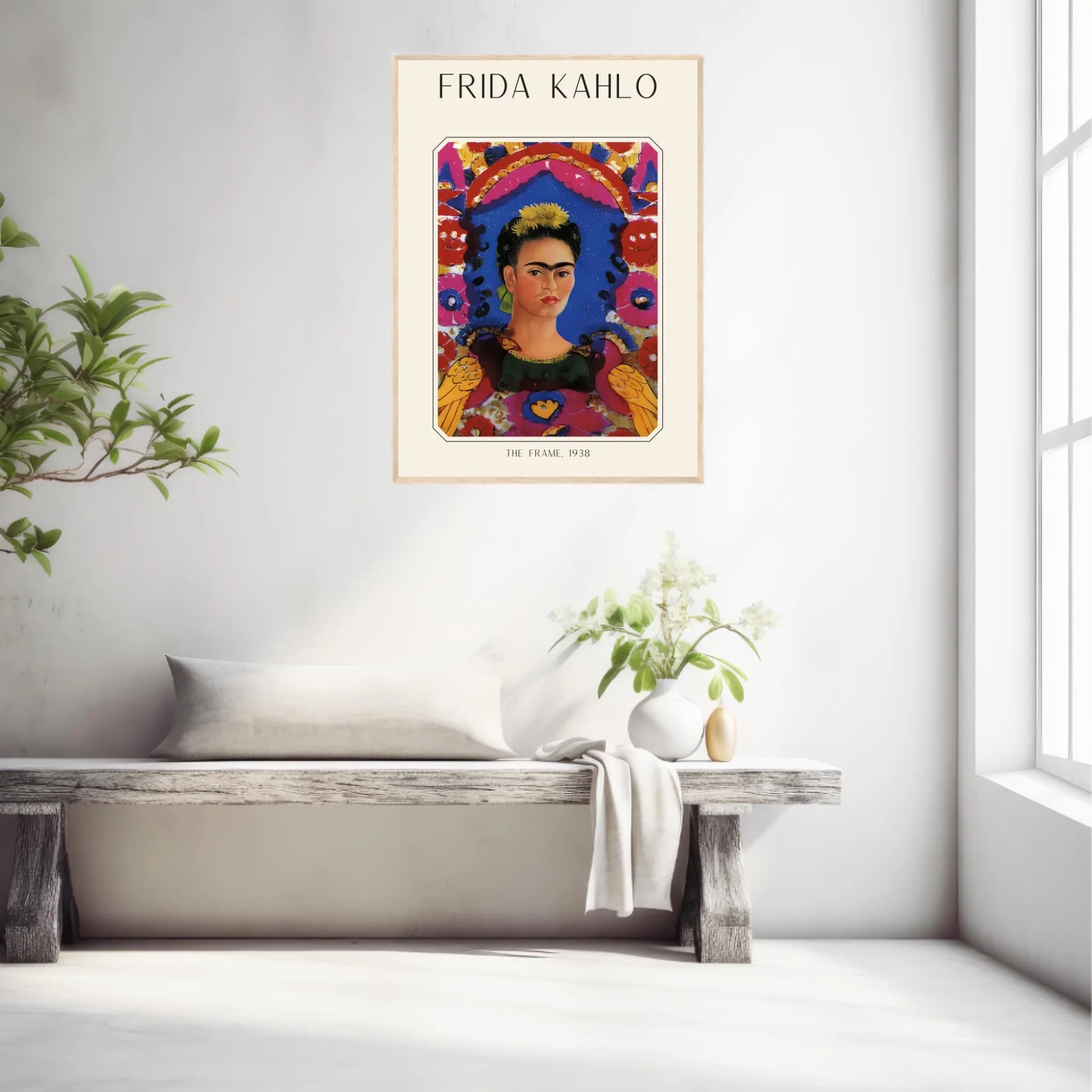Affiche Frida Kahlo – The Frame 1938