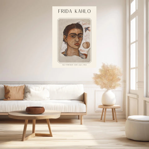 FRIDA KAHLO Self Portrait Very Ugly 1933