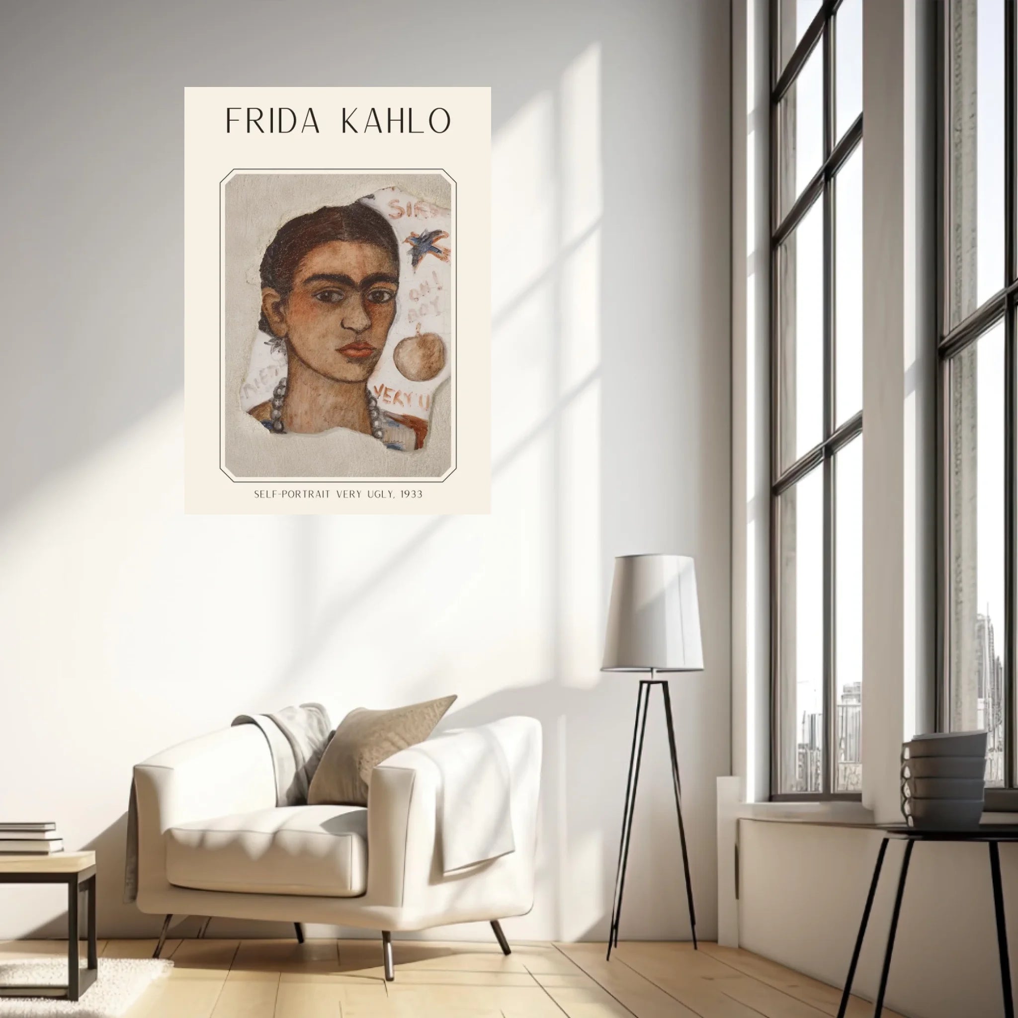 FRIDA KAHLO Self Portrait Very Ugly 1933