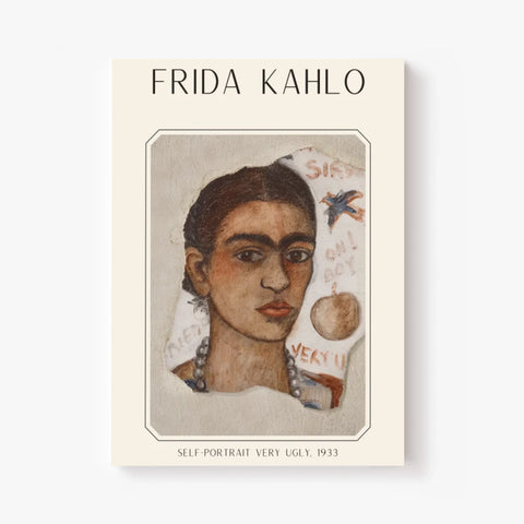 FRIDA KAHLO Self Portrait Very Ugly 1933