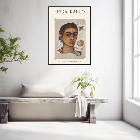 FRIDA KAHLO Self Portrait Very Ugly 1933