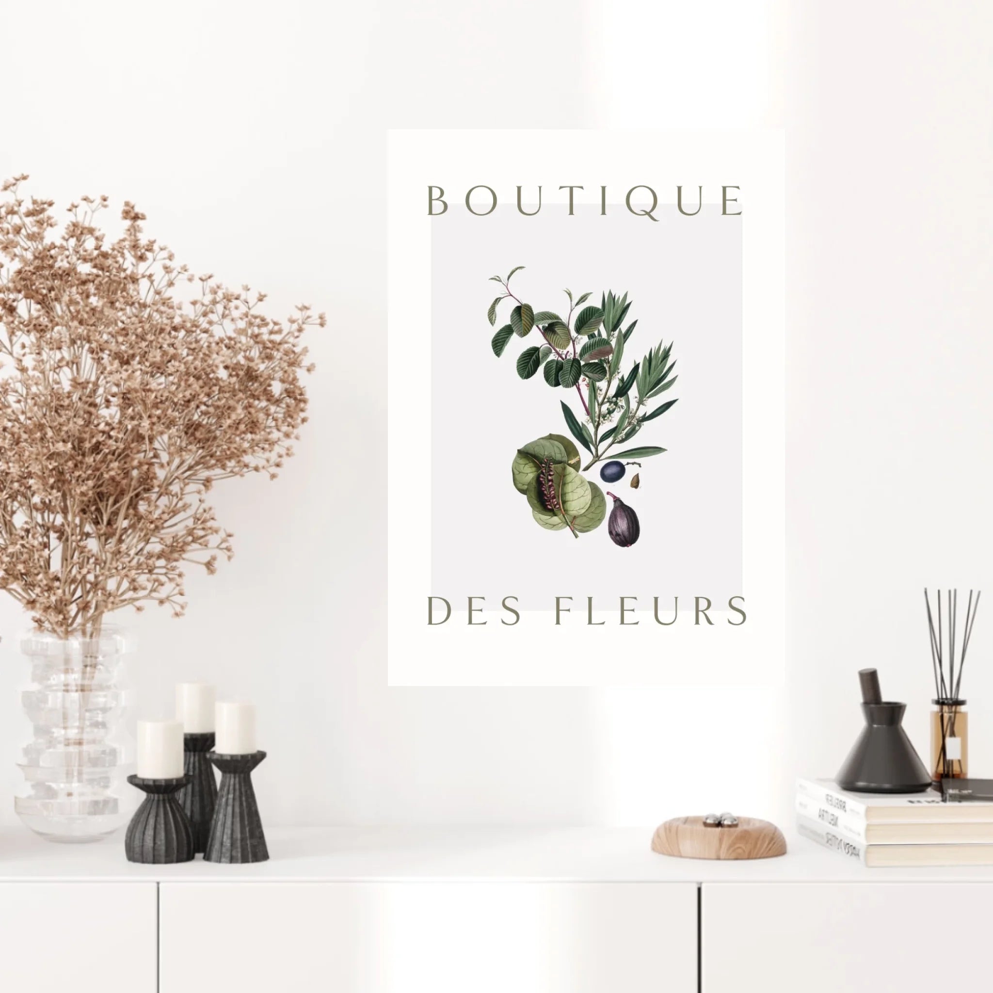 Tableau Fleur Boutique Des Fleurs 1