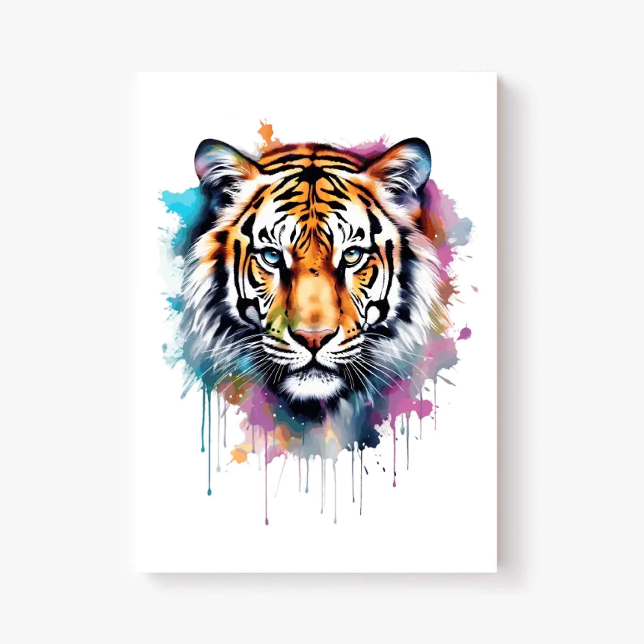 Tableau Animaux Tigre Pop Art