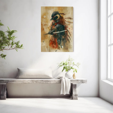 Tableau Animaux Pingouin Ninja