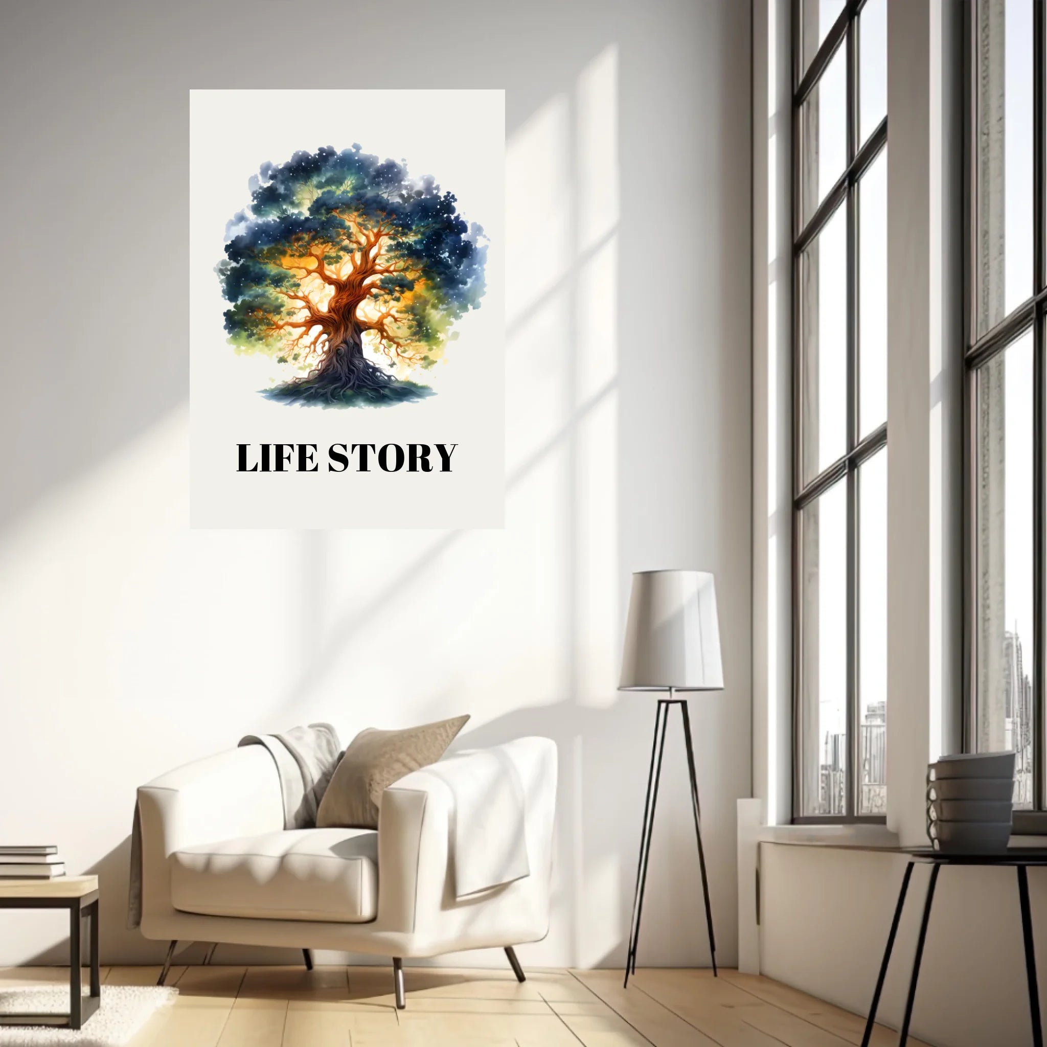 Tableau Arbre De Vie Coloré