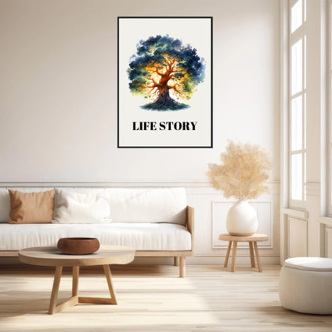 Tableau Arbre De Vie Coloré