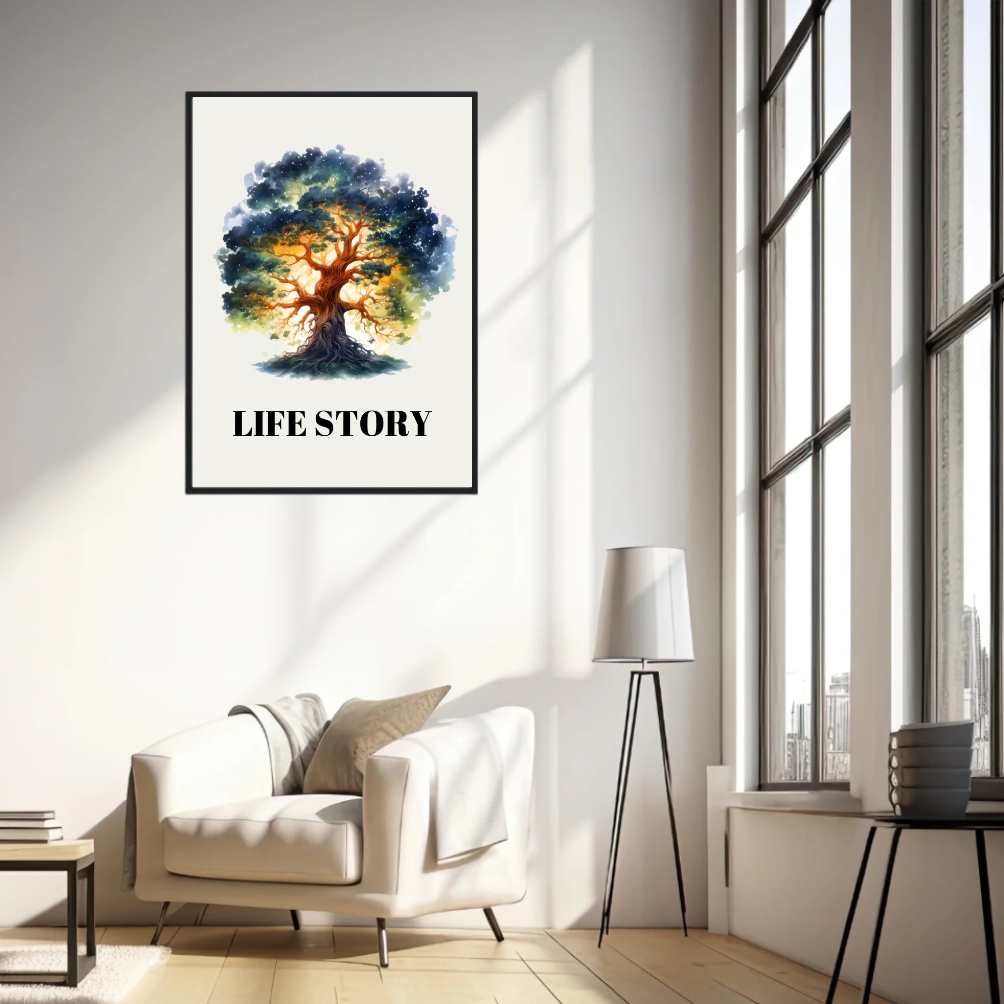 Tableau Arbre De Vie Coloré