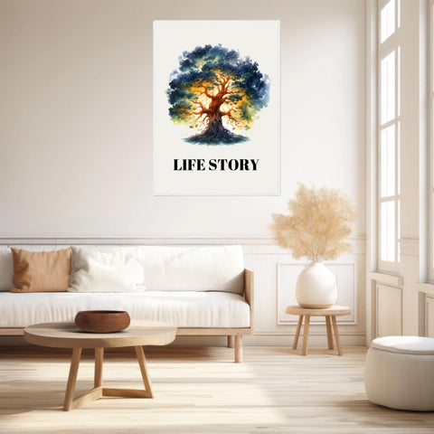 Tableau Arbre De Vie Coloré