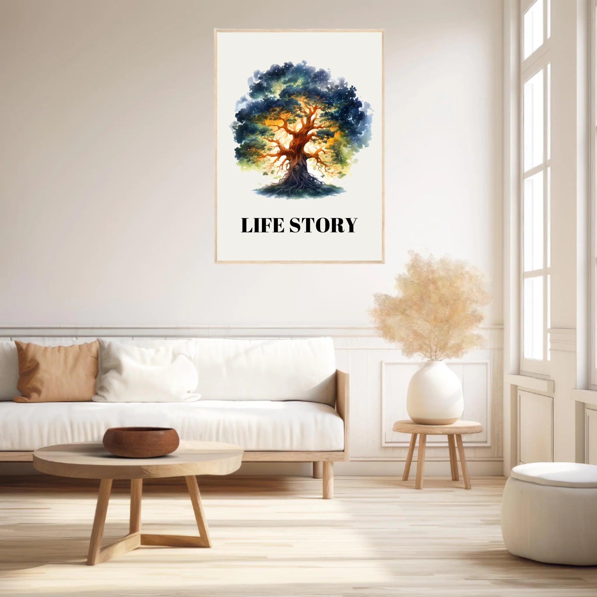 Tableau Arbre De Vie Coloré