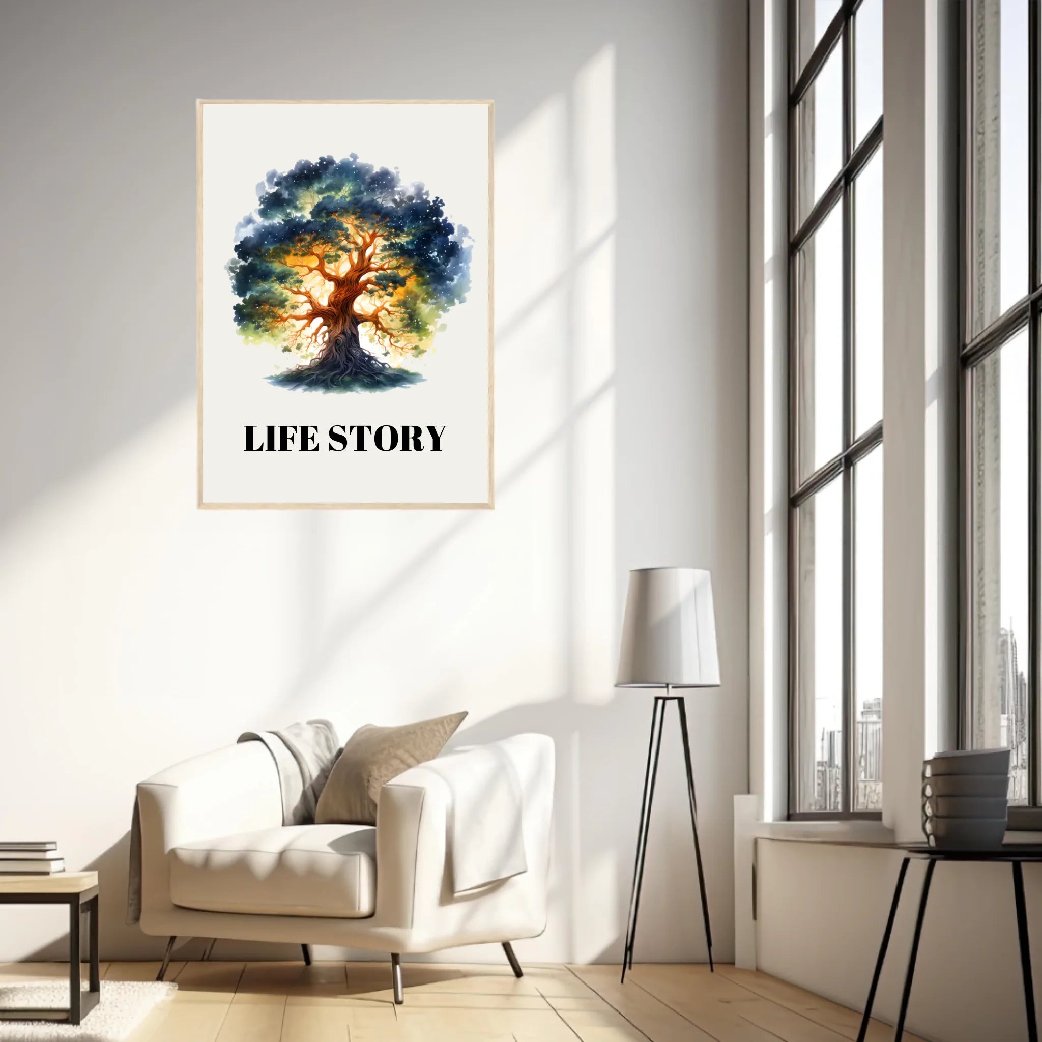 Tableau Arbre De Vie Coloré