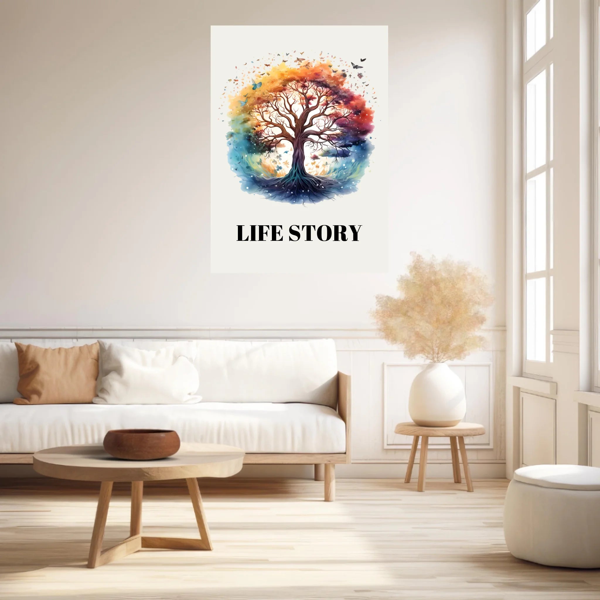 Tableau Arbre De Vie Coloré 2