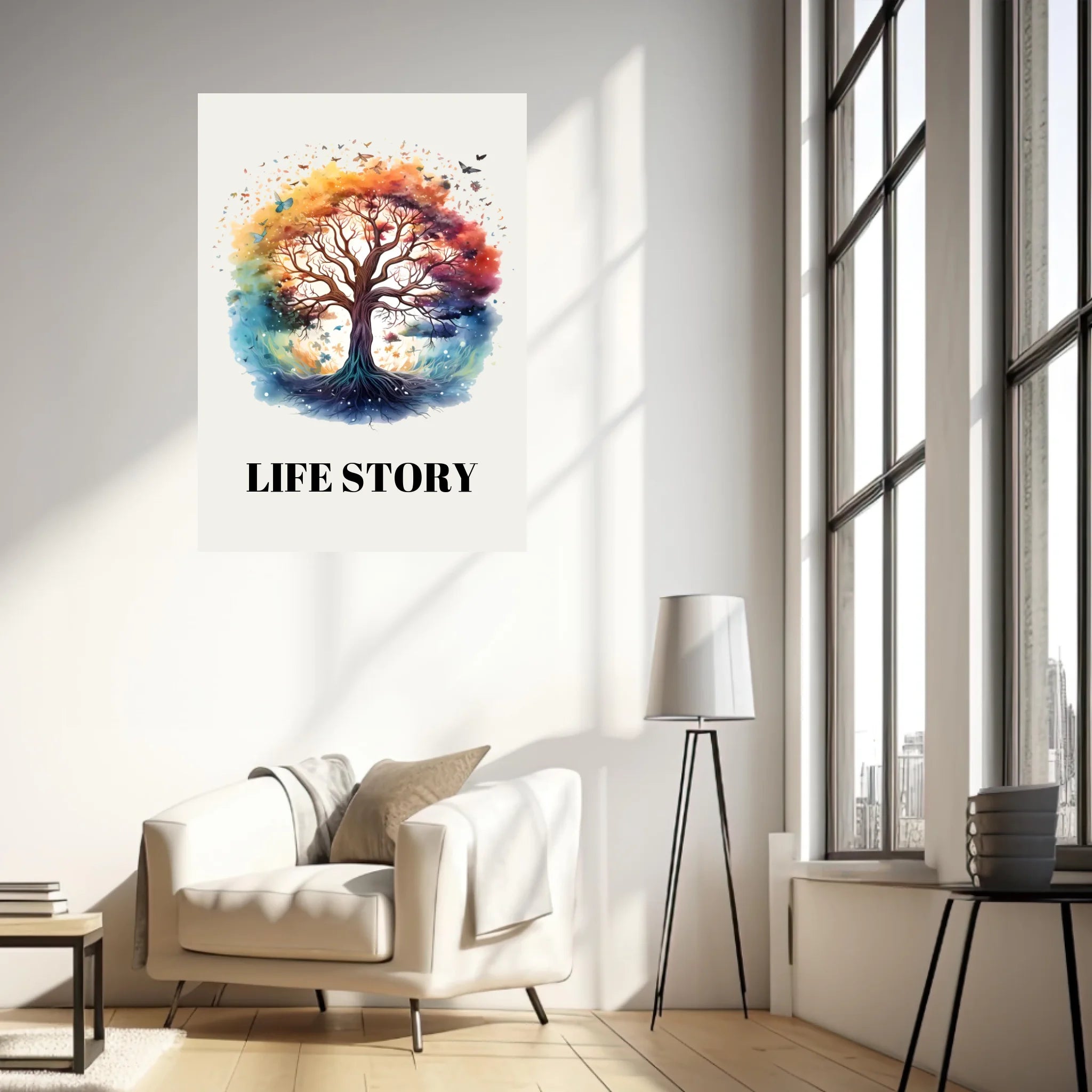 Tableau Arbre De Vie Coloré 2