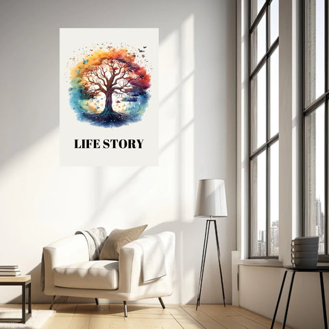 Tableau Arbre De Vie Coloré 2