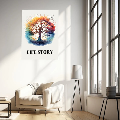 Tableau Arbre De Vie Coloré 2