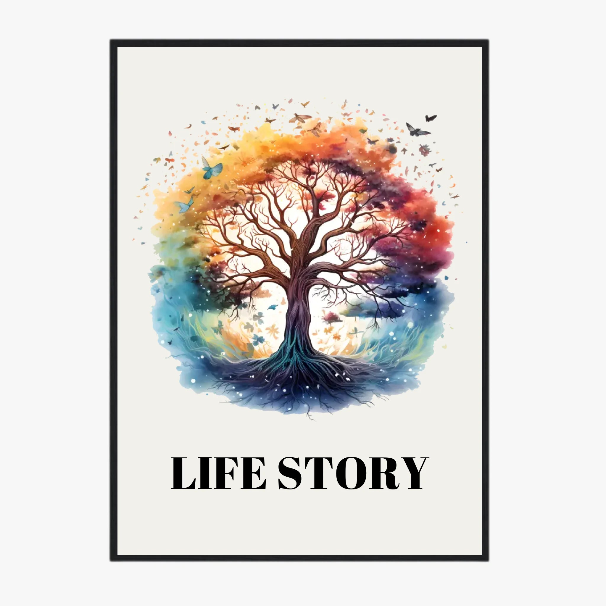 Tableau Arbre De Vie Coloré 2