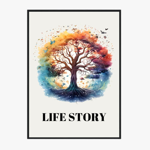 Tableau Arbre De Vie Coloré 2
