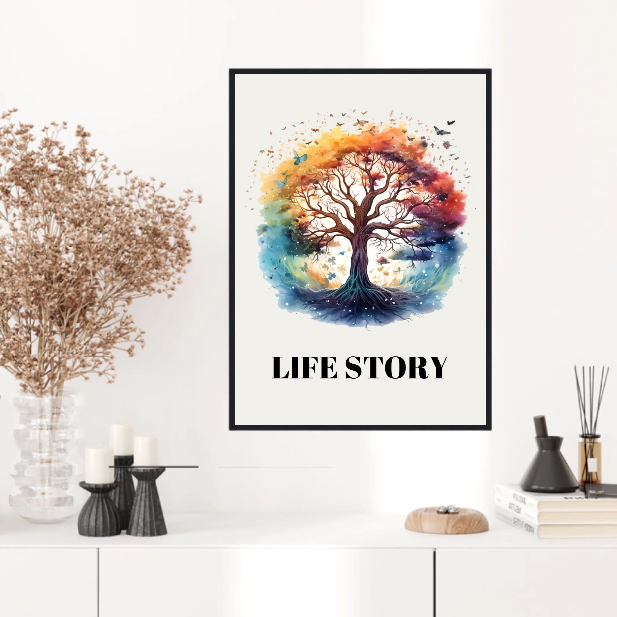 Tableau Arbre De Vie Coloré 2
