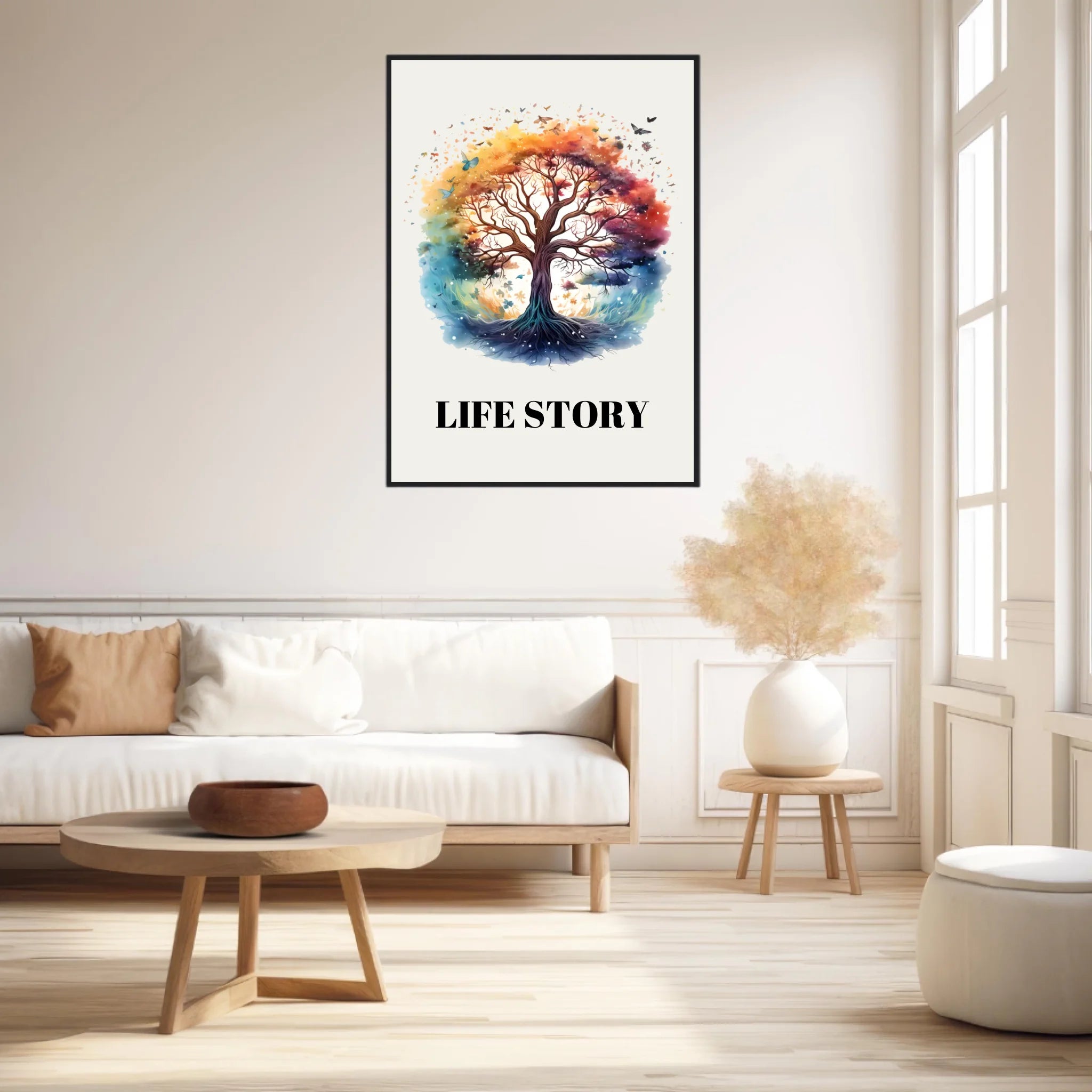 Tableau Arbre De Vie Coloré 2