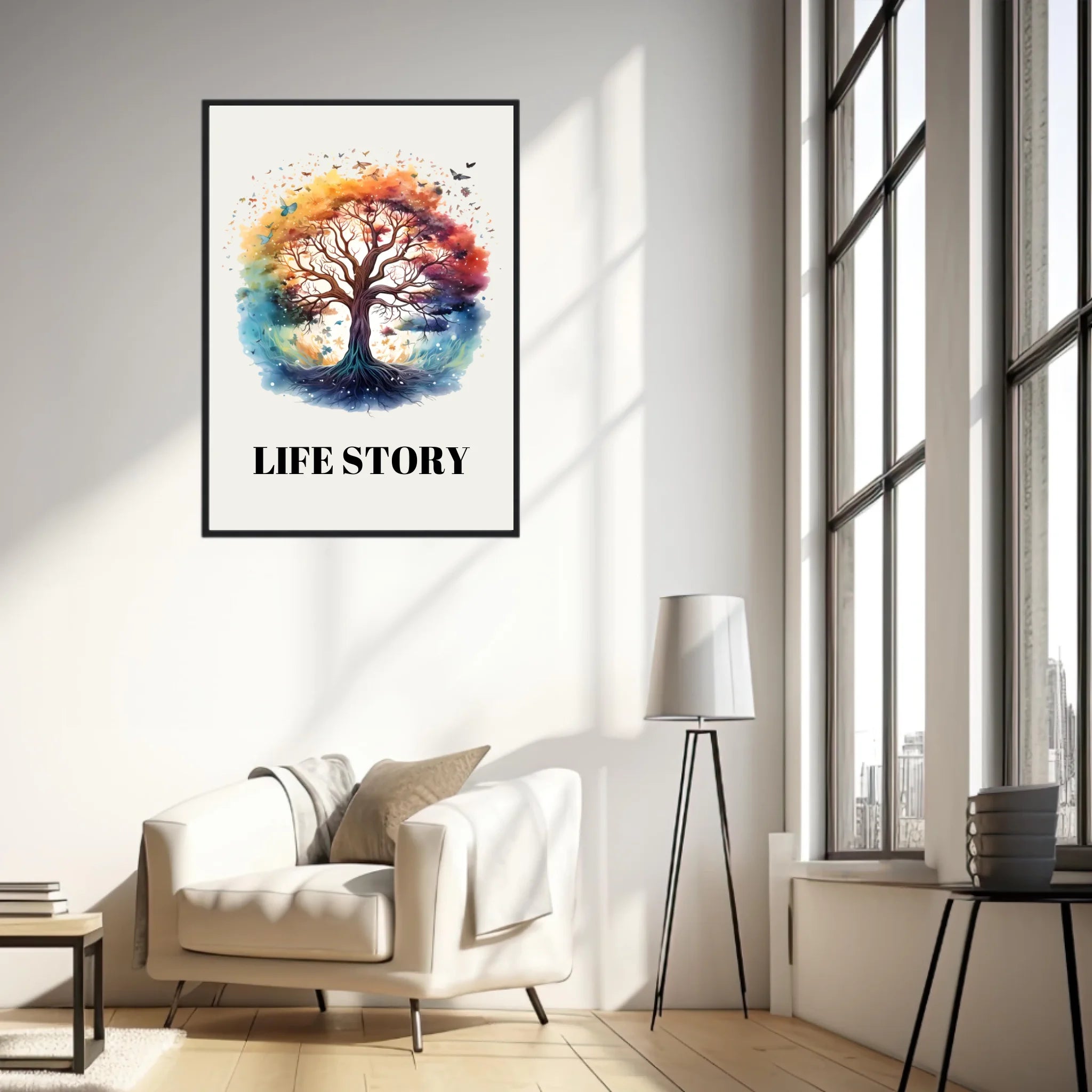Tableau Arbre De Vie Coloré 2