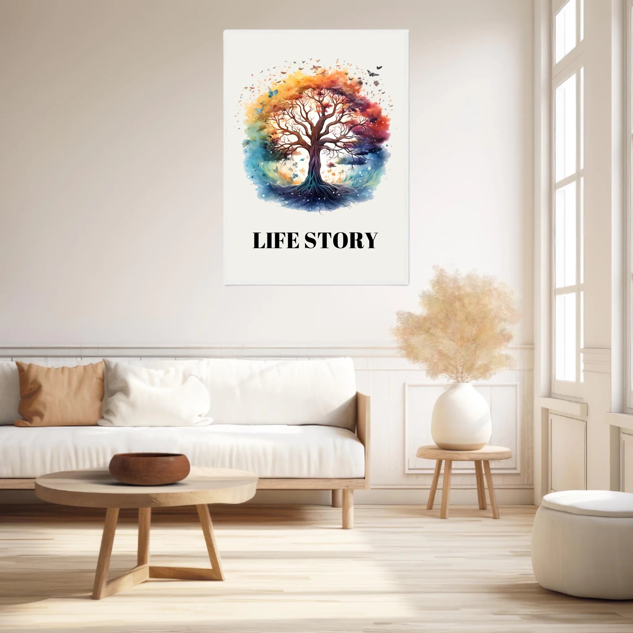 Tableau Arbre De Vie Coloré 2