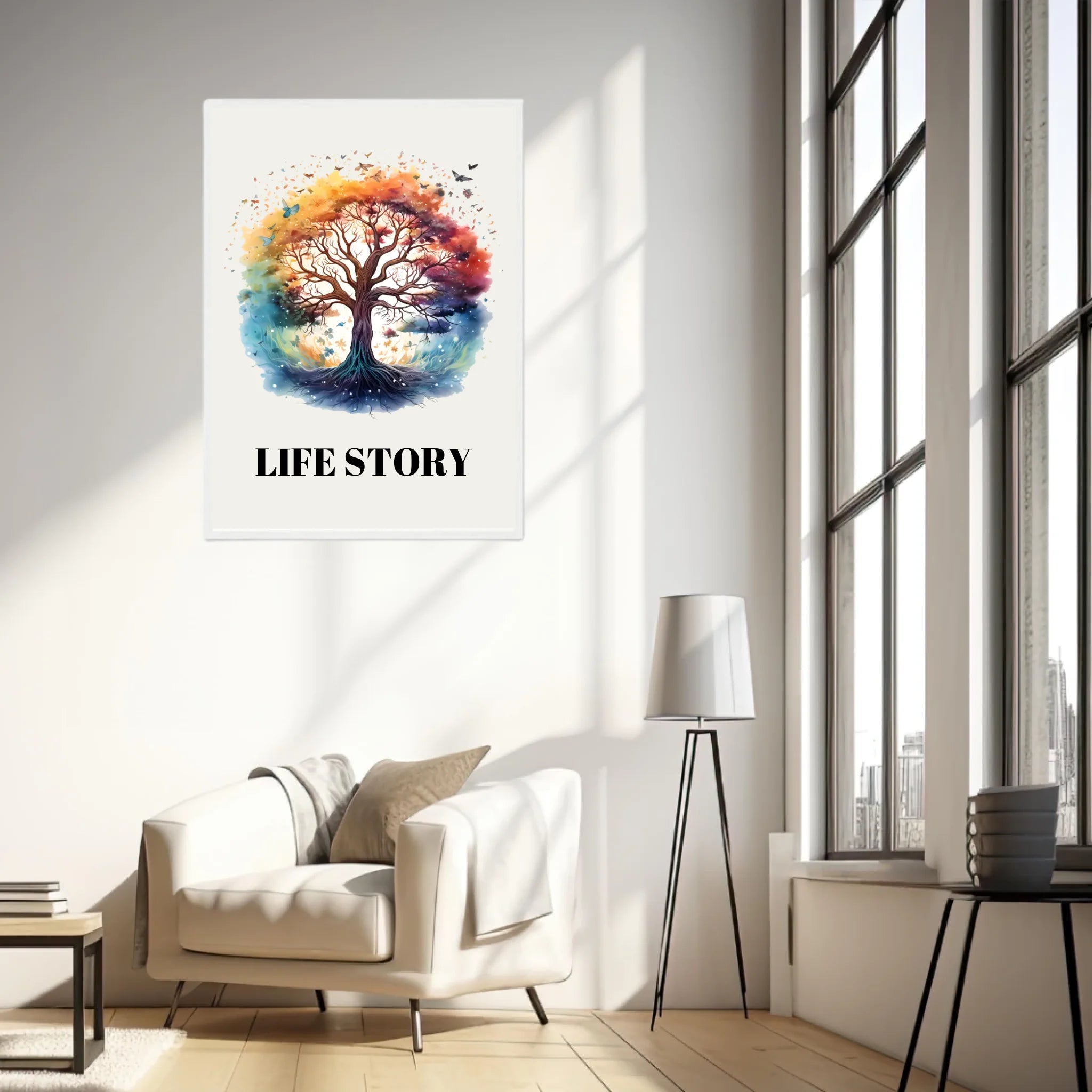 Tableau Arbre De Vie Coloré 2