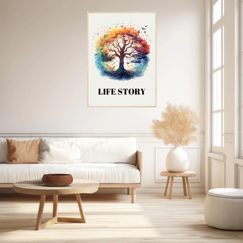 Tableau Arbre De Vie Coloré 2