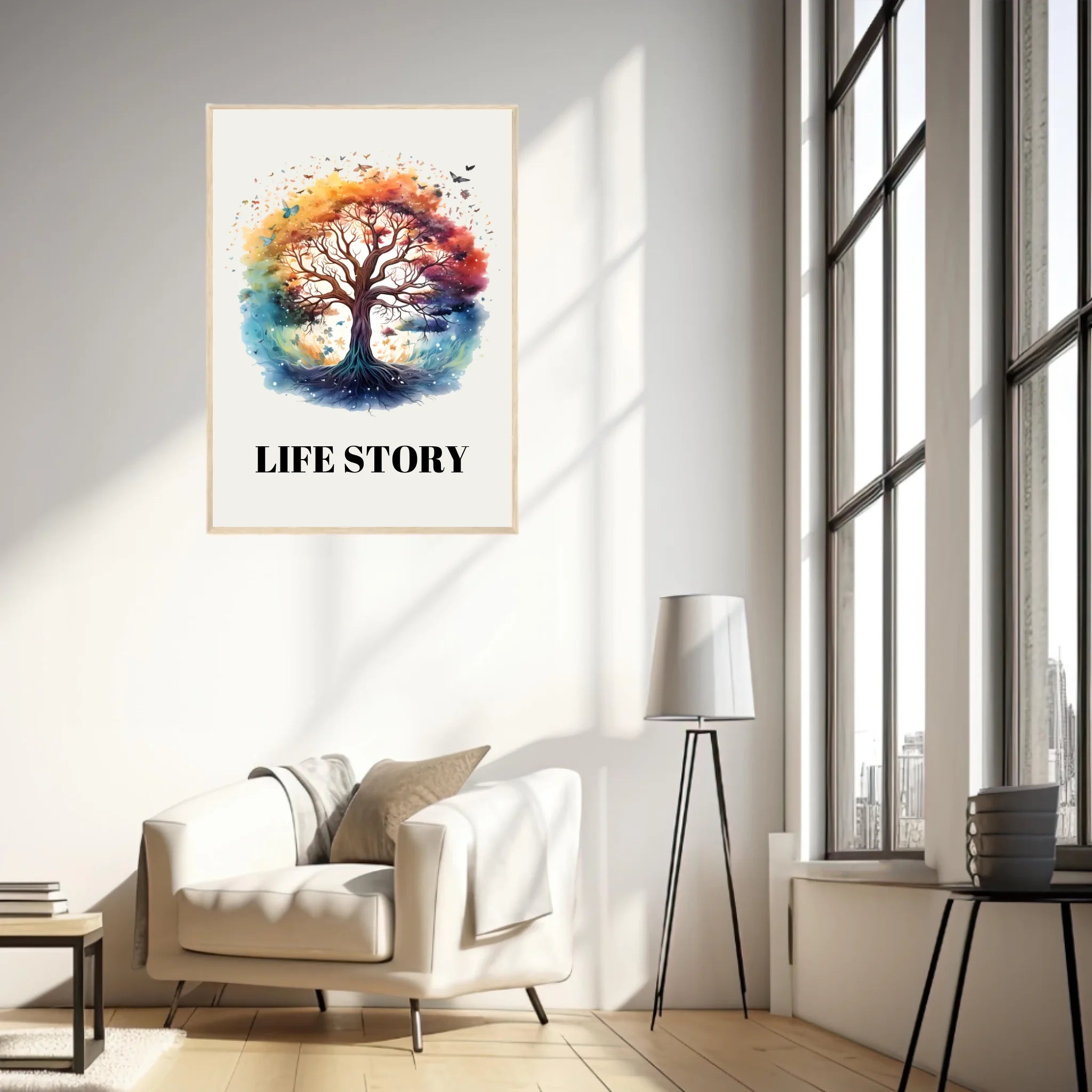 Tableau Arbre De Vie Coloré 2