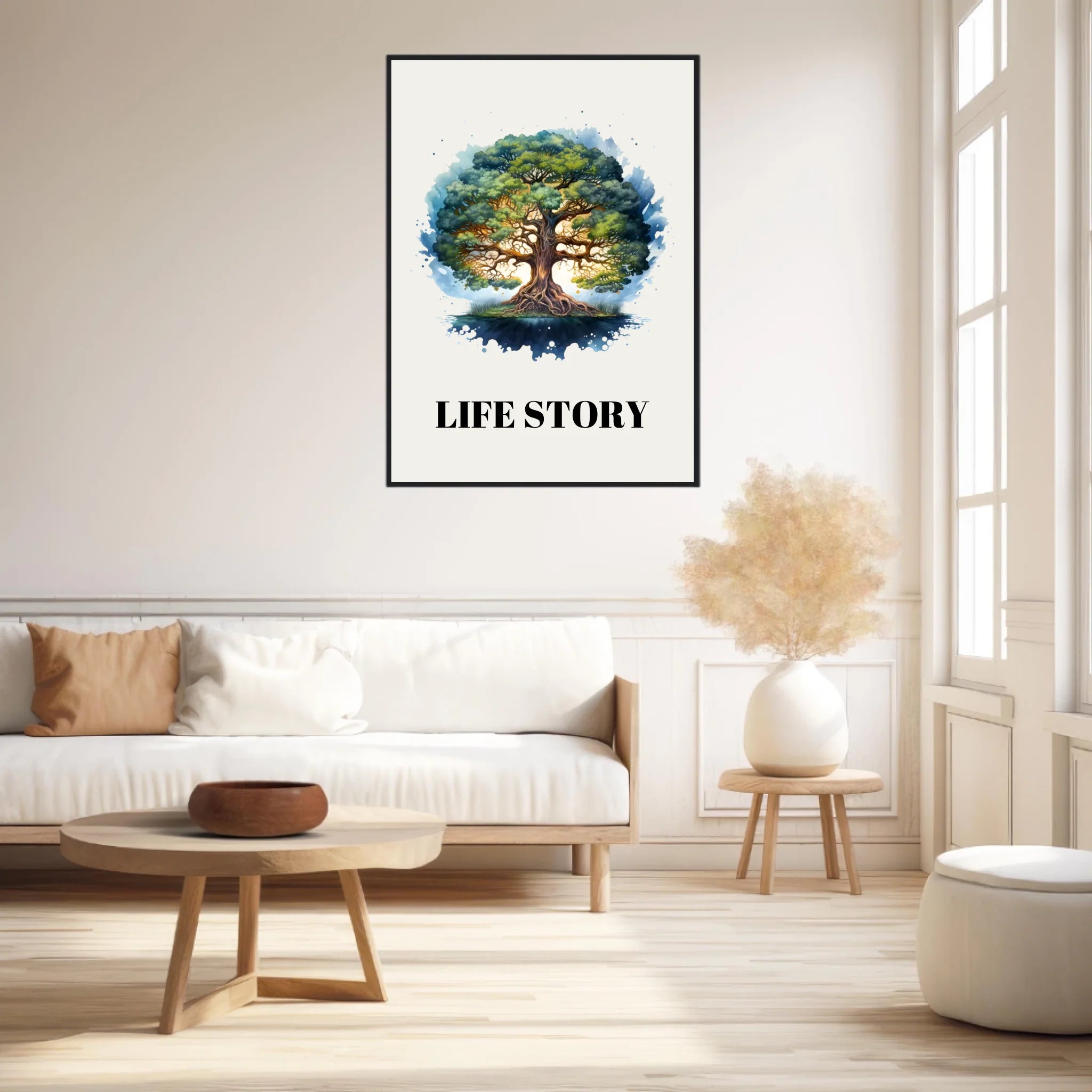 Tableau Arbre De Vie Coloré 3
