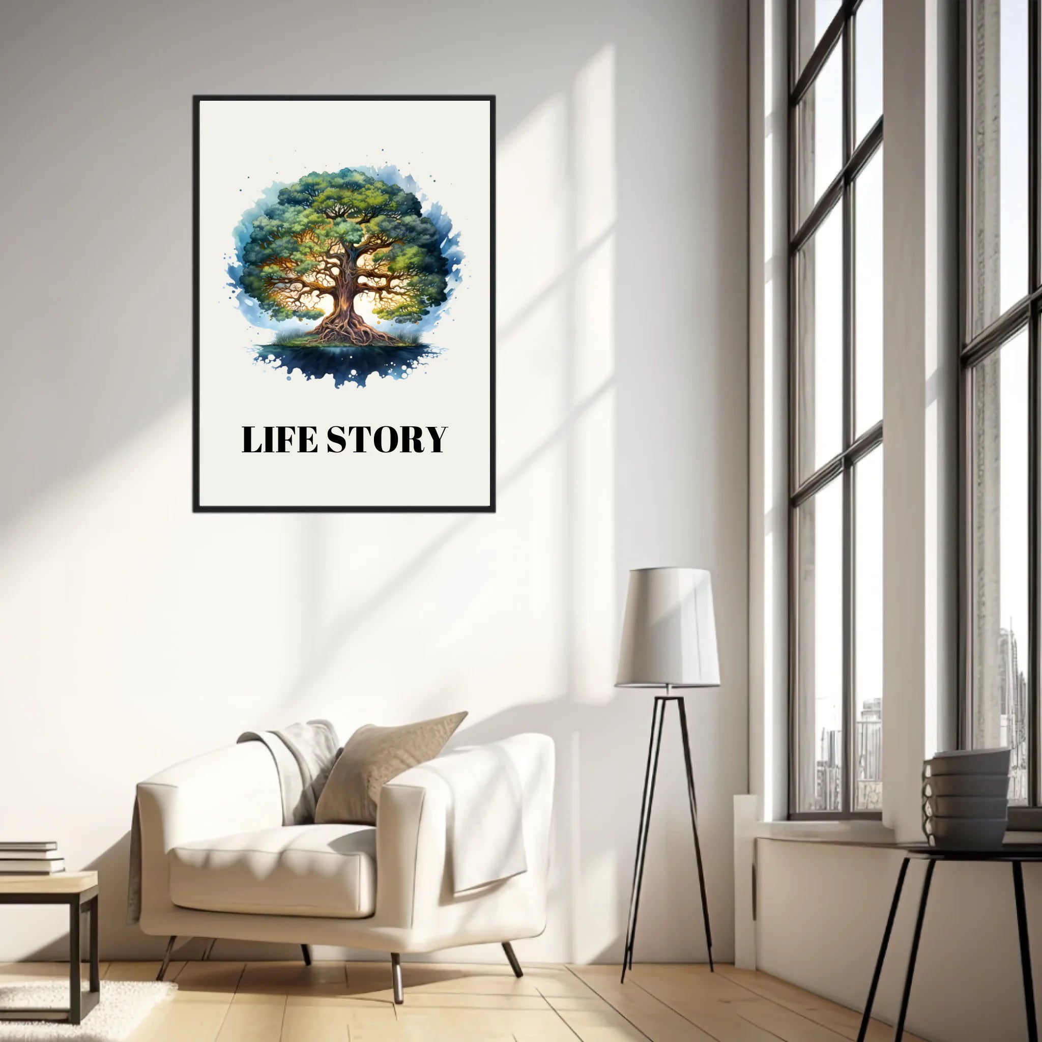 Tableau Arbre De Vie Coloré 3