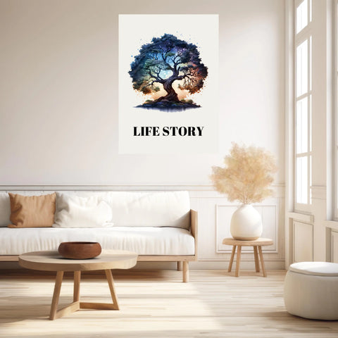 Tableau Arbre De Vie Coloré 4