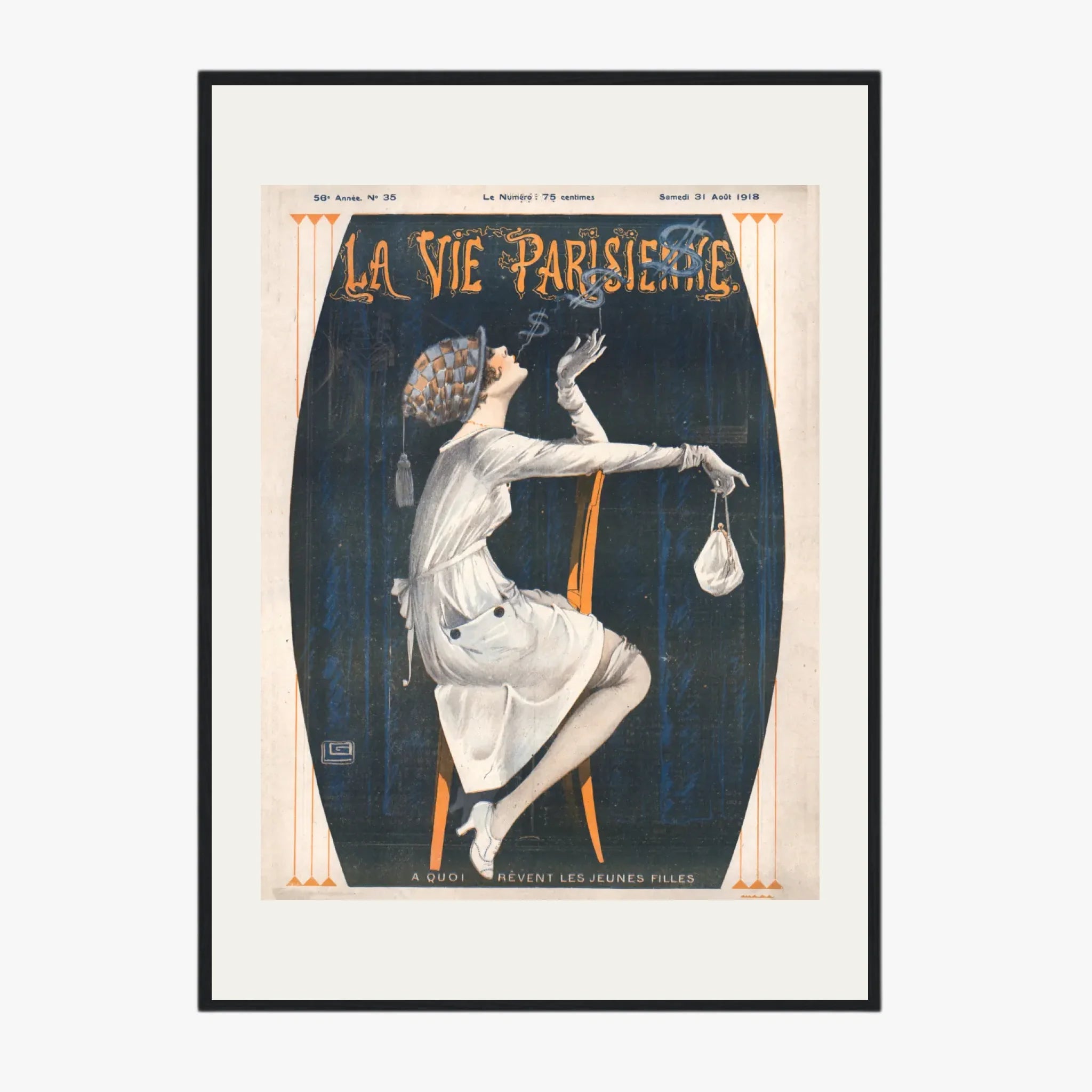 Affiche Vintage La Vie Parisienne 2