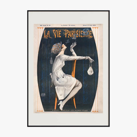 Affiche Vintage La Vie Parisienne 2