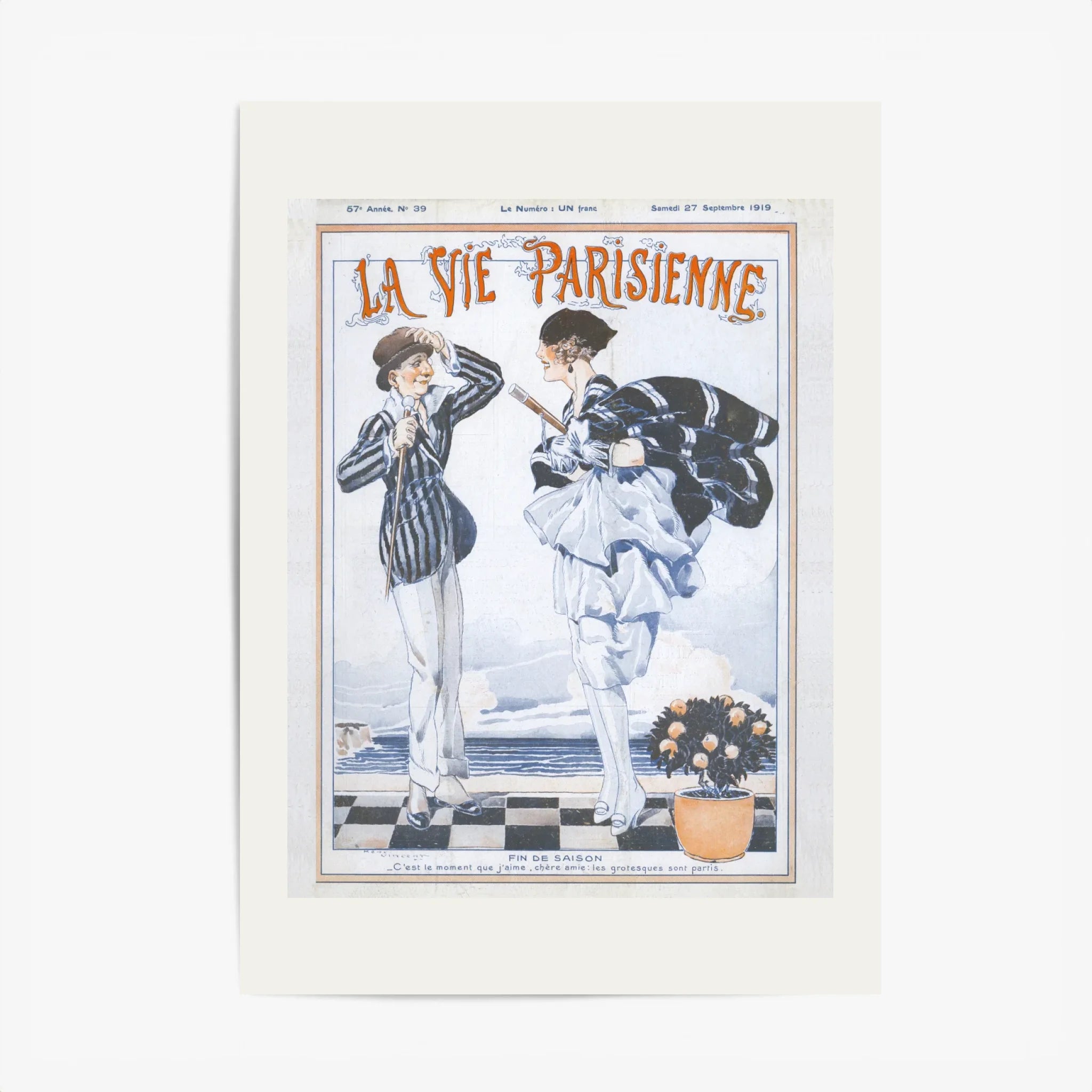 Affiche Vintage La Vie Parisienne 4