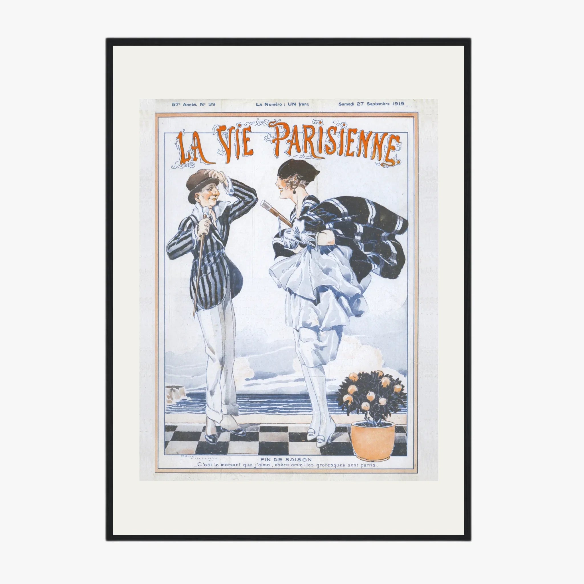 Affiche Vintage La Vie Parisienne 4