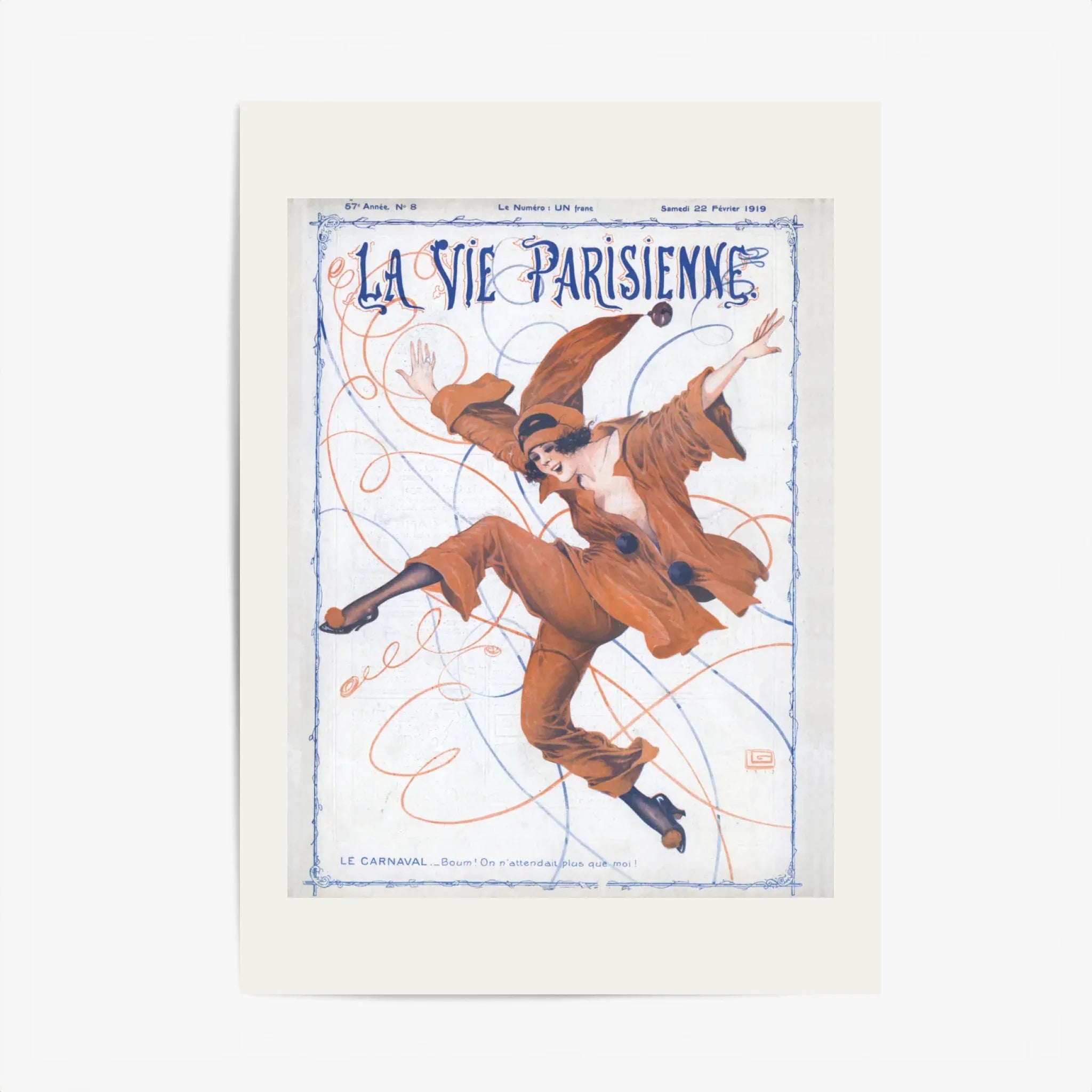 Affiche Vintage La Vie Parisienne 5