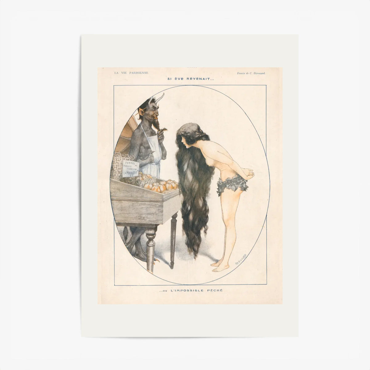 Affiche Vintage La Vie Parisienne 10