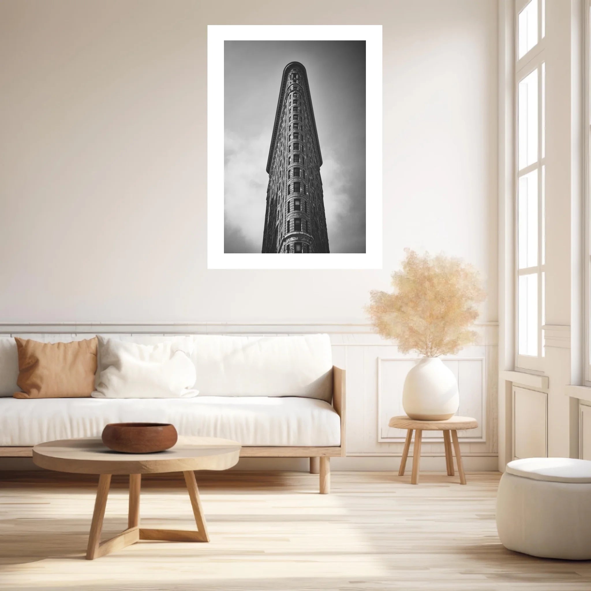 Tableau industriel Flatiron Building Manhattan