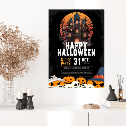 Affiche Halloween Party