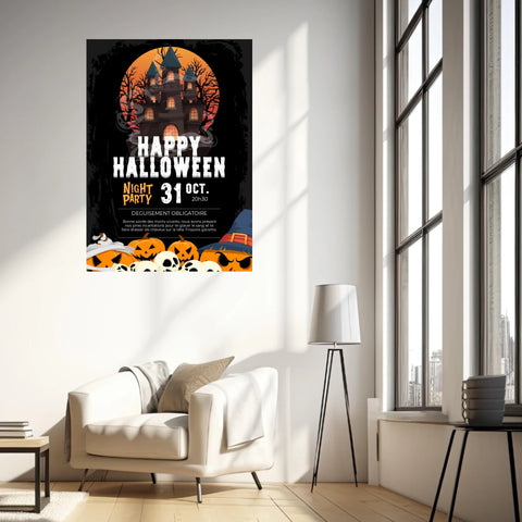 Affiche Halloween Party