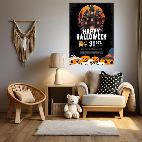 Affiche Halloween Party