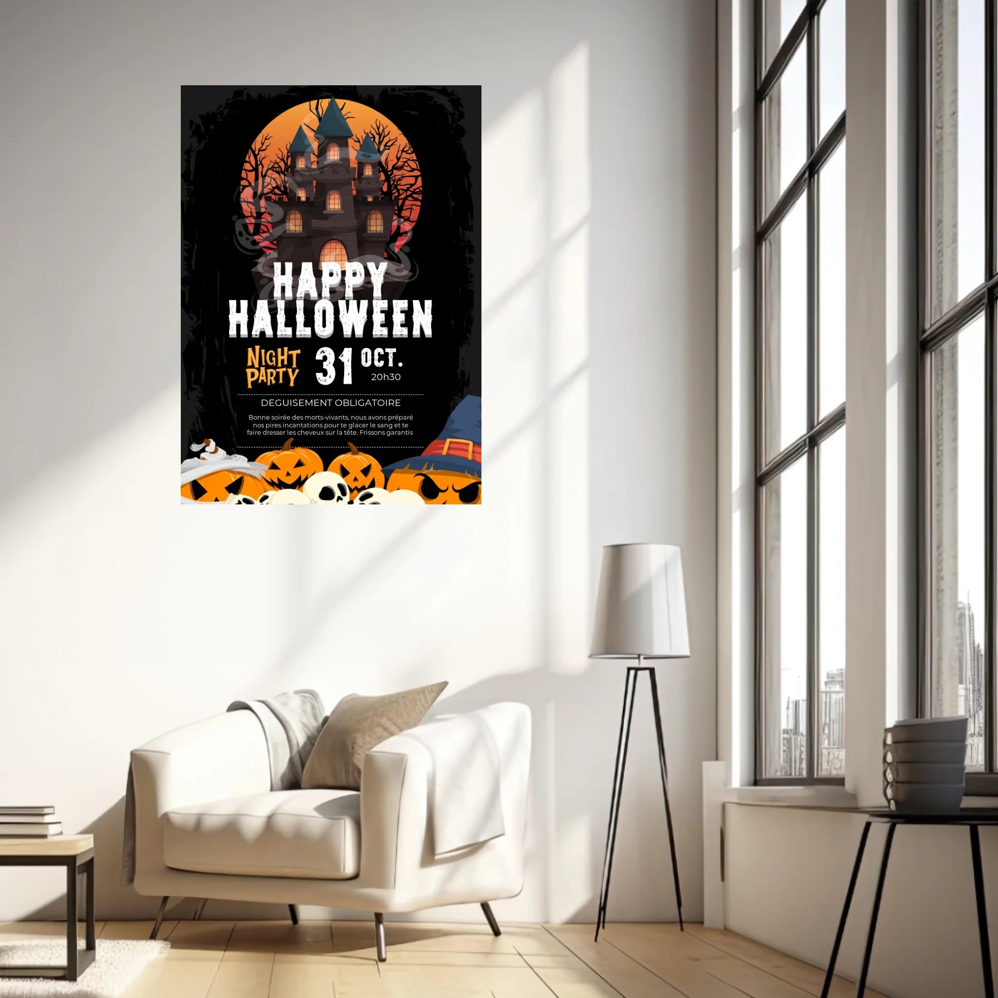 Affiche Halloween Party