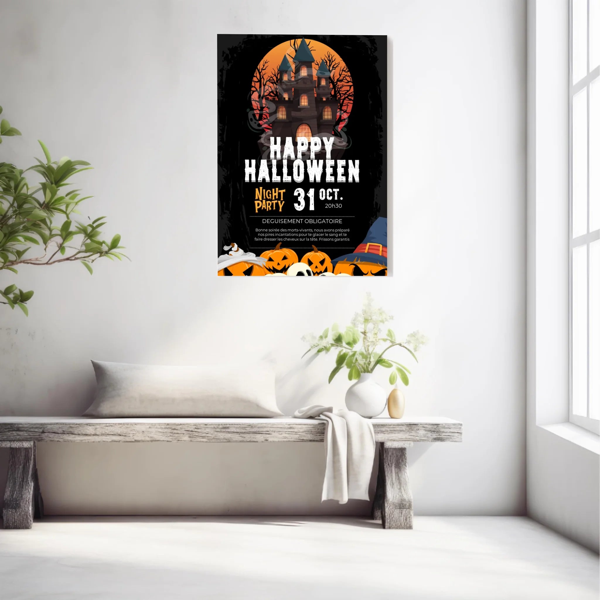 Affiche Halloween Party