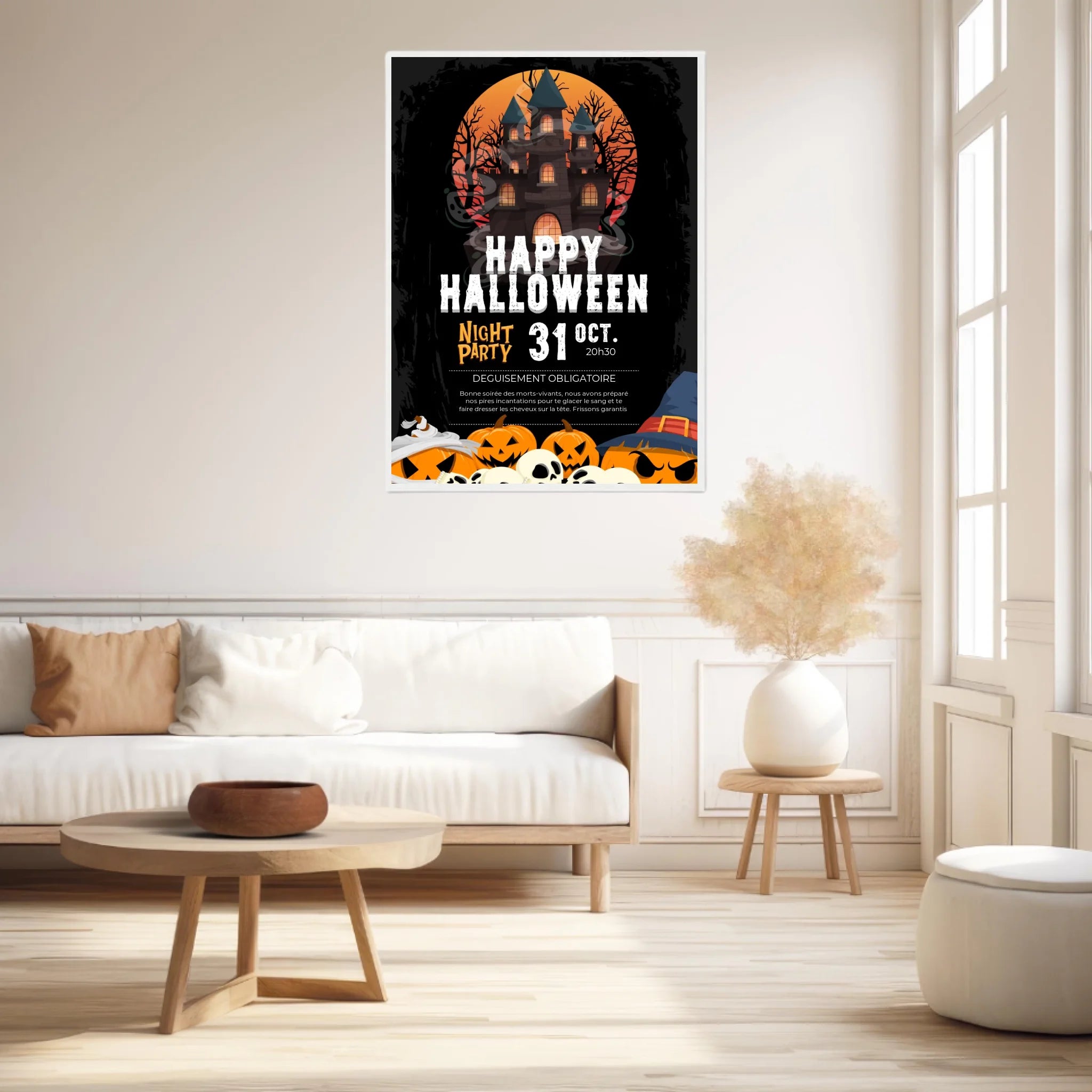 Affiche Halloween Party
